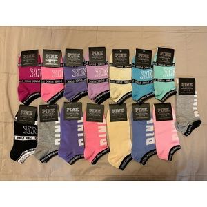 15 pair Victoria Secret Socks Bundle